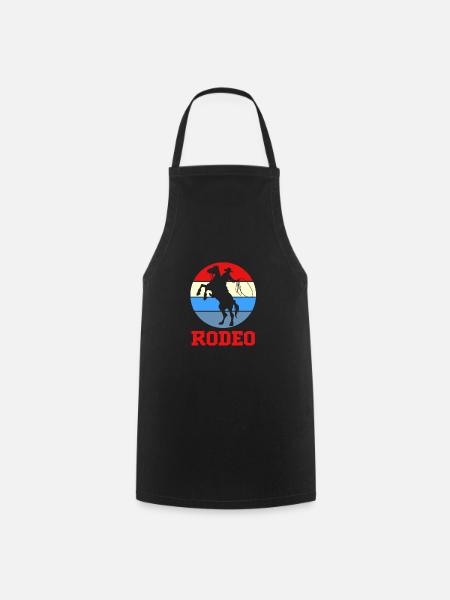 Rodeo - Kochschürze - Schwarz