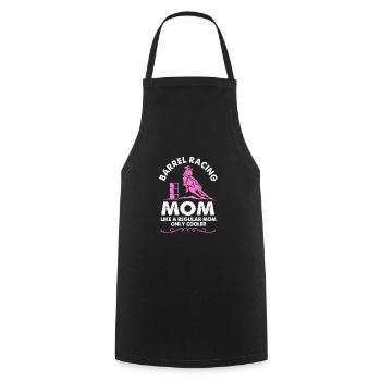 Rodeo - Cooking Apron - black - Front - AI Model Male 185 dark (185cm)