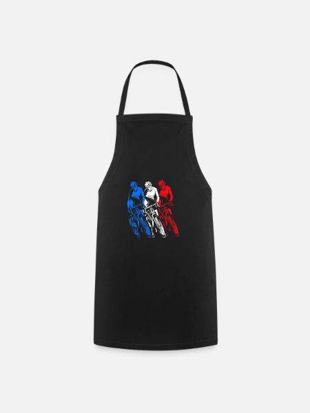 Frankreich - Kochschürze - Schwarz