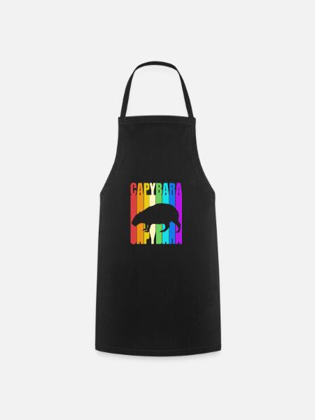 Capybara - Tablier de cuisine - noir