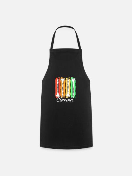 Clarinette - Tablier de cuisine - noir