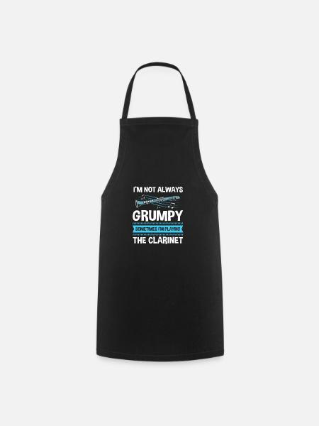 Clarinette - Tablier de cuisine - noir