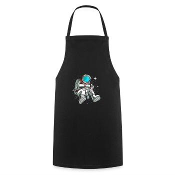 Clarinet - Cooking Apron - black - Front - AI Model Male 185 dark (185cm)