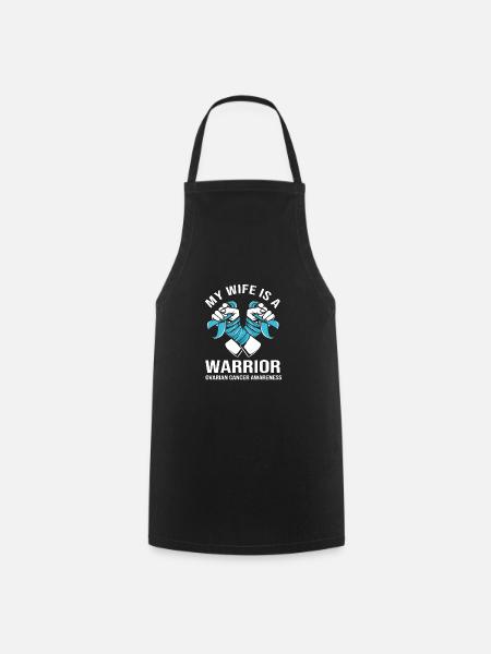 Cancer de l’ovaire Cancer survivant Cancer - Tablier de cuisine - noir