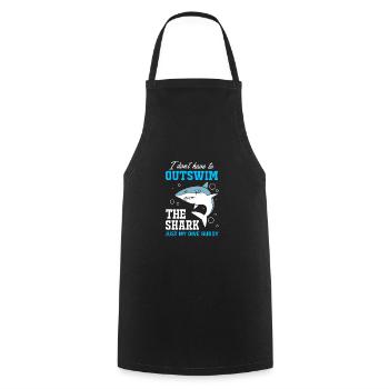 Dive - Cooking Apron - black - Front - AI Model Male 185 dark (185cm)