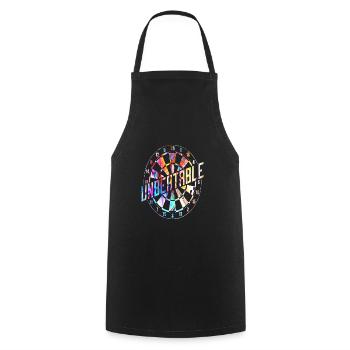 Dart Arrow Darts - Cooking Apron - black - Front - AI Model Male 185 dark (185cm)