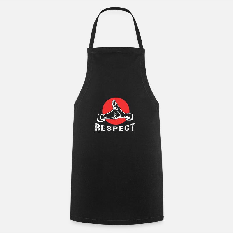 Kung Fu - Cooking Apron - black