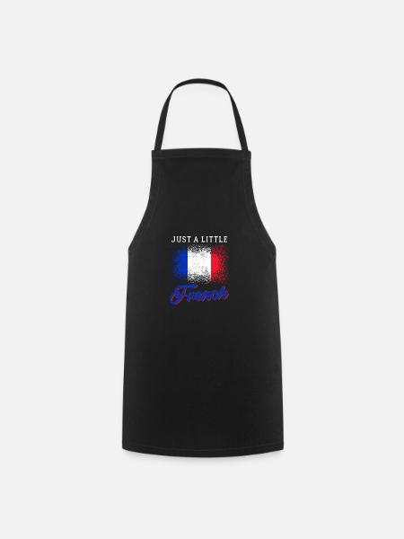Frankreich - Kochschürze - Schwarz