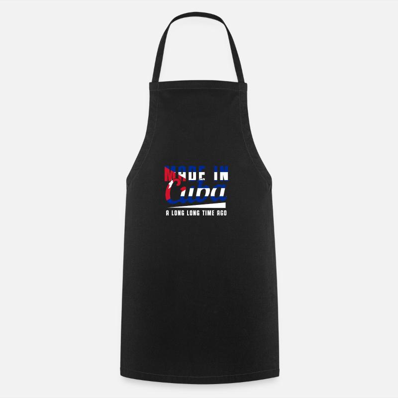 Cuba - Tablier de cuisine - noir