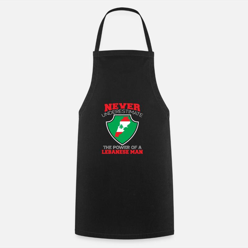 Liban - Tablier de cuisine - noir