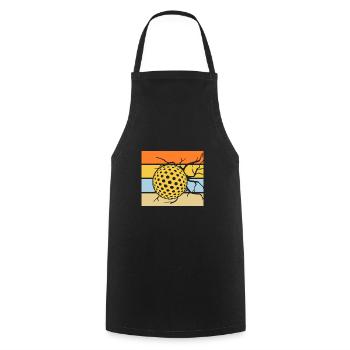 Golfers Golf - Cooking Apron - black - Front - AI Model Male 185 dark (185cm)