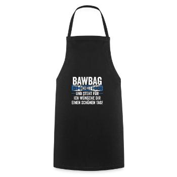 Scots Scottish Scotland - Cooking Apron - black - Front - AI Model Male 185 dark (185cm)