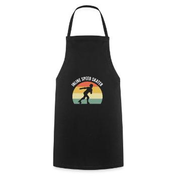 Rollschuhlaufen Rollschuhe Inline-Skates - Kochschürze - Schwarz - Vorne - AI Model Male 185 dark (185cm)