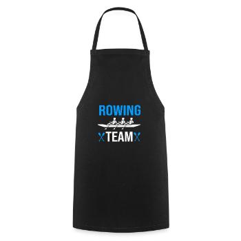 Rowing Team Rowing Rowing Rowing Boat Rowers - Cooking Apron - black - Front - AI Model Male 185 dark (185cm)