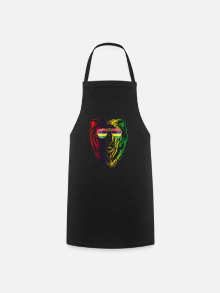 Mauritius - Cooking Apron - black