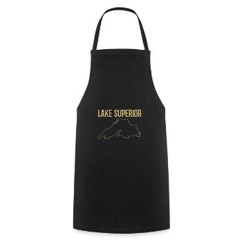 Great Lakes - Cooking Apron - black - Front - AI Model Male 185 dark (185cm)