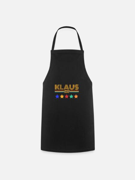 Klaus - Kochschürze - Schwarz