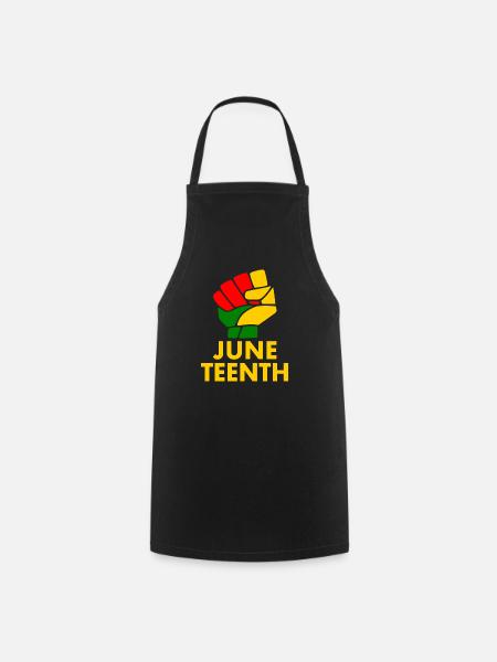 juneteenth - Kochschürze - Schwarz