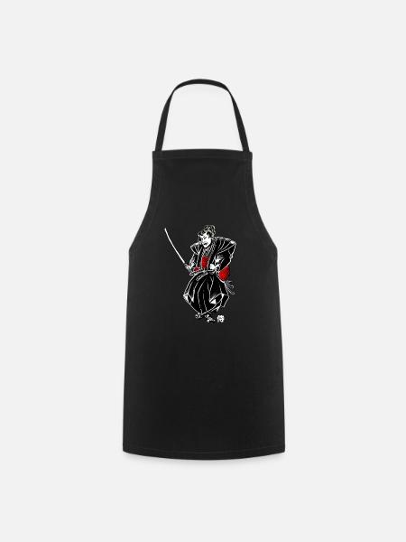 Samurai - Kochschürze - Schwarz