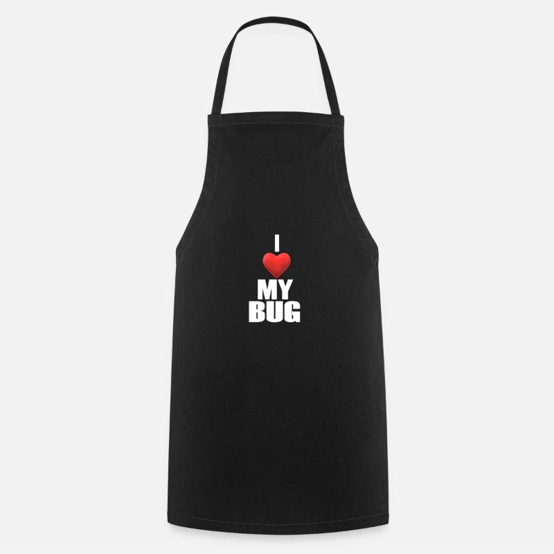 J'aime mon insecte - Tablier de cuisine - noir