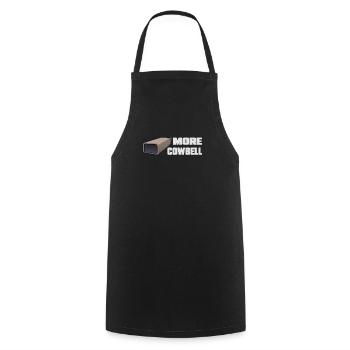 Plus d’inspiration musicale amusante pour cloche de vache - Tablier de cuisine - noir - Devant - AI Model Male 185 dark (185cm)