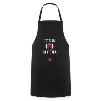 It's In My DNA - Football - Kochschürze - Schwarz - Vorne - AI Model Male 185 dark (185cm)