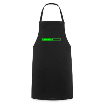 BARRE DE CHARGEMENT - Tablier de cuisine - noir - Devant - AI Model Male 185 dark (185cm)