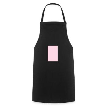 Pink Rectangle Square Square Template for Design - Cooking Apron - black - Front - AI Model Male 185 dark (185cm)