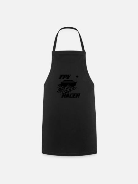 FPV Racer - Cooking Apron - black