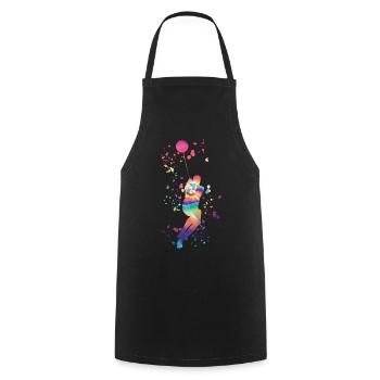 Hammer Thrower Colorsplash Hammer Throw - Cooking Apron - black - Front - AI Model Male 185 dark (185cm)