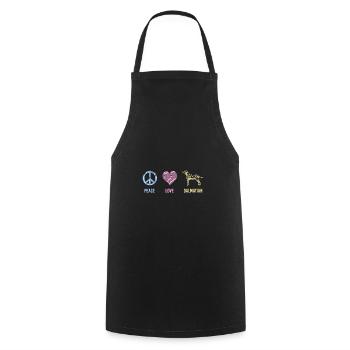 Dog Animal Animals Guard Dog - Cooking Apron - black - Front - AI Model Male 185 dark (185cm)