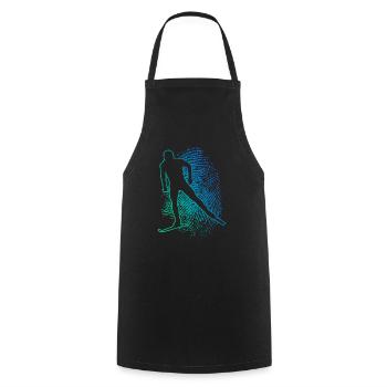 Women's Cross-Country Classic Men's Cross-Country Skating Skating - Cooking Apron - black - Front - AI Model Male 185 dark (185cm)