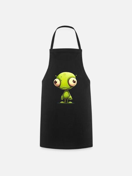Alien - Kochschürze - Schwarz
