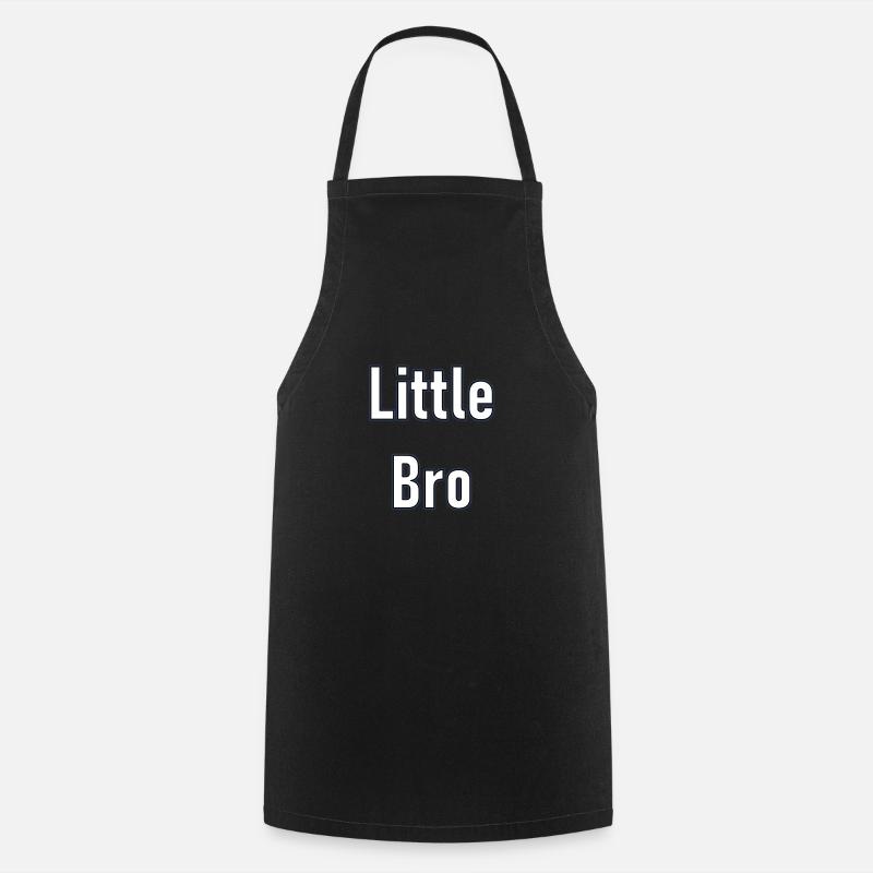 Little Bro - Cooking Apron - black