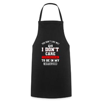 Nachbar Freundschaft Wohnung Alkohol - Kochschürze - Schwarz - Vorne - AI Model Male 185 dark (185cm)