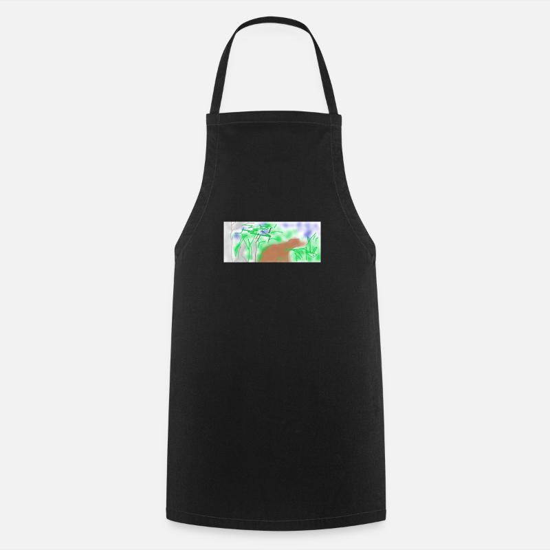 path - Cooking Apron - black