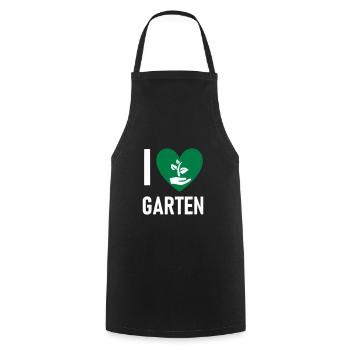 Gartenarbeit Pflanzen Obst Gemüse Bäume - Kochschürze - Schwarz - Vorne - AI Model Male 185 dark (185cm)