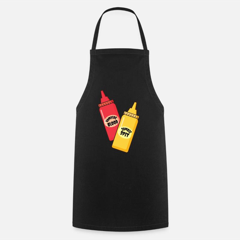Épices monstrueuses - Tablier de cuisine - noir