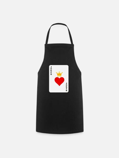 joker - Cooking Apron - black