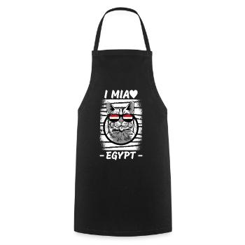 Egypt Flag Hurghada Africa Egyptian Flag - Cooking Apron - black - Front - AI Model Male 185 dark (185cm)