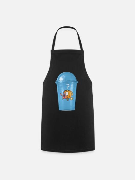 Plastic Free - Cooking Apron - black