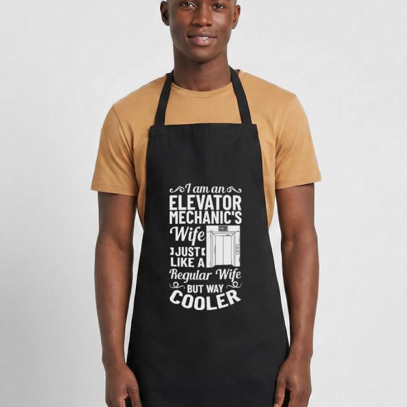 Elevator Elevator System Technician Woman Elevator Elevator Cooking Apron