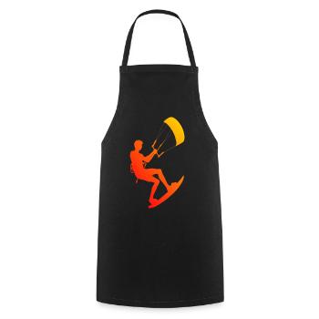 Cerf-volant Cerf-volant homme Kitesurf femme Kitesurf - Tablier de cuisine - noir - Devant - AI Model Male 185 dark (185cm)