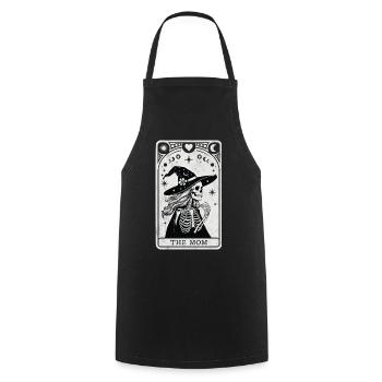Tarot Mom - Cooking Apron - black - Front - AI Model Male 185 dark (185cm)