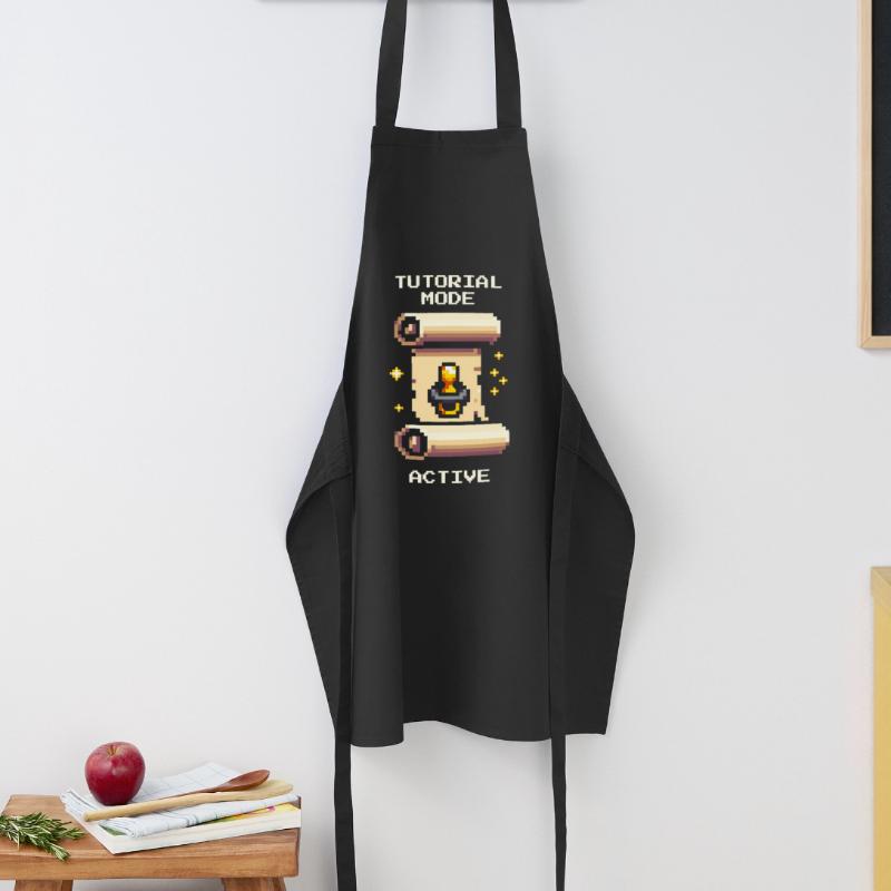 Tutorial Mode Active | Parents at the learning level Cooking Apron