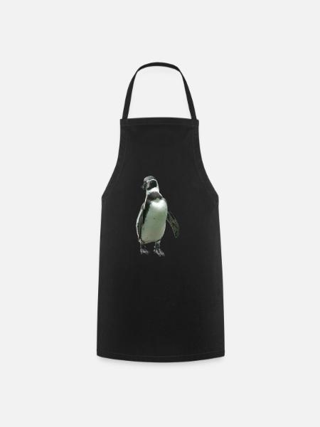 penguin - Cooking Apron - black