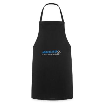 Farmer Farmer - Cooking Apron - black - Front - AI Model Male 185 dark (185cm)