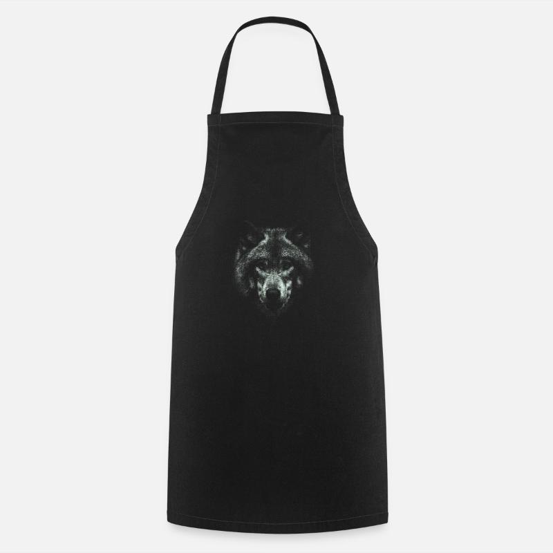 WOLF - Cooking Apron - black