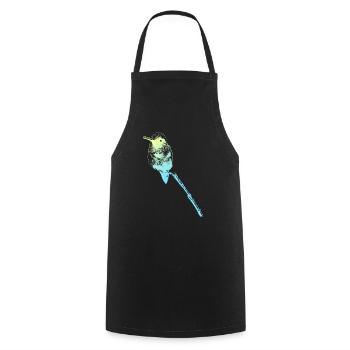 Hummingbird Bird Animal Birds colorful Hummingbirds Nature - Cooking Apron - black - Front - AI Model Male 185 dark (185cm)