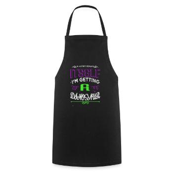 Black History African American Pride Power - Cooking Apron - black - Front - AI Model Male 185 dark (185cm)